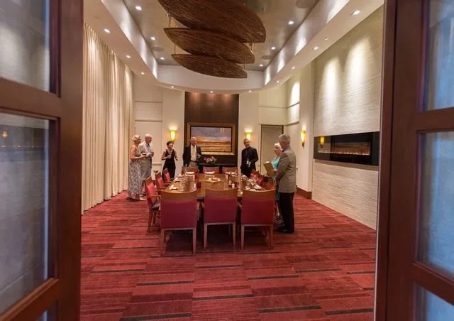 Five-star dining room at Moorings Park